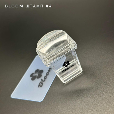 Bloom Штамп №4 прямоугольный на ножке+пластина