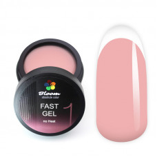 Bloom Гель для укрепления Fast Gel No Heat №01 15 мл