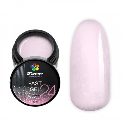 Bloom Гель для укрепления Fast Gel No Heat №24 15мл