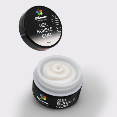 Bloom Гель для укрепления Fast Gel No Heat Bubble Gum Milk  15мл