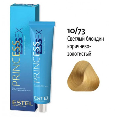 Estel PRINCESS ESSEX Крем-краска для волос 10/73 светлый блондинкоричнево-золотистый 60мл