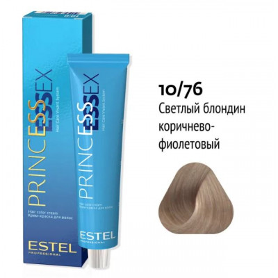 Estel PRINCESS ESSEX Крем-краска для волос 10/76 светлый блондин коричнево-фиолетовый 60мл