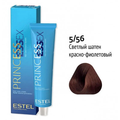 Estel PRINCESS ESSEX Крем-краска для волос 5/56 светлый шатен красно-фиолетовый 60мл