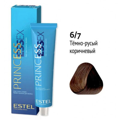 Estel PRINCESS ESSEX Крем-краска для волос 6/7 темно-русый коричневый 60мл