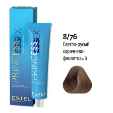+Estel PRINCESS ESSEX Крем-краска для волос 8/76 светло-русый коричнево-фиолетовый 60мл