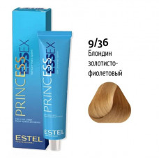Estel PRINCESS ESSEX Крем-краска для волос 9/36 блондин золотисто-фиолетовый  60мл