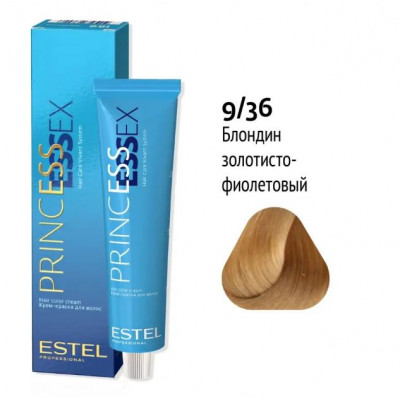 Estel PRINCESS ESSEX Крем-краска для волос 9/36 блондин золотисто-фиолетовый  60мл