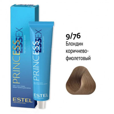Estel PRINCESS ESSEX Крем-краска для волос 9/76 блондин коричнево-фиолетовый 60мл