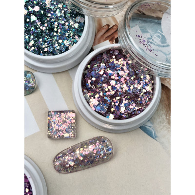 ibdi Глиттер Cats Eye Lavanda