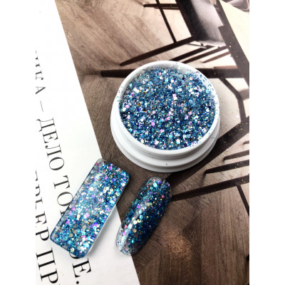ibdi Глиттер Confetty Blue