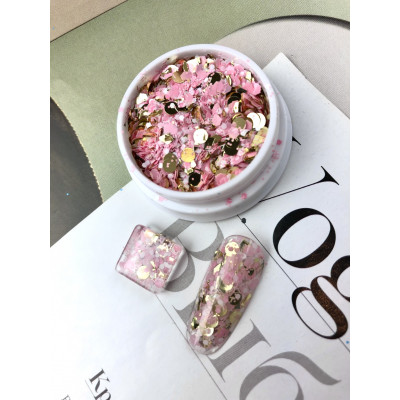 ibdi Глиттер Confetty Mix Pink