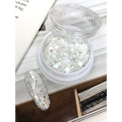 ibdi Глиттер Opal White
