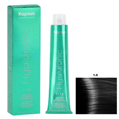 Kapous Краска Hyaluronic Acid 1.0 Черный 100мл