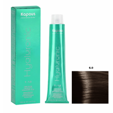 Kapous Краска Hyaluronic Acid 6.0 Темный блондин 100мл