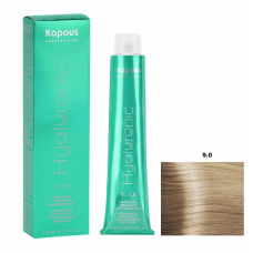 +Kapous Краска Hyaluronic Acid 9.0 Очень светлый блондин 100мл
