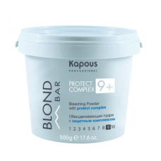 Kapous Обесцвечивающая пудра защитный комплекс 9+ Blond Bar 500гр