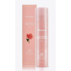JMsolution Glow luminous flower  Омолаживающий солнцезащитный спрей с розой 180 мл