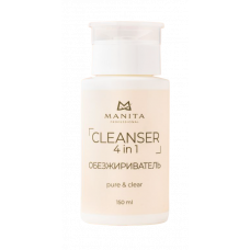 Manita Обезжириватель для ногтей 4 в 1 Pure clear 150 мл