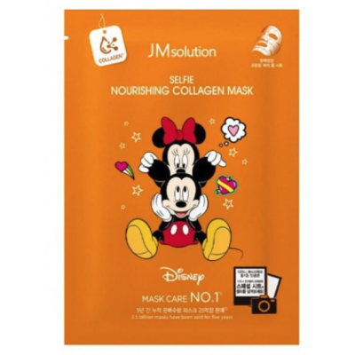 JMsolution Тканевая маска Disney collection Selfie Nourishing с коллагеном 30мл