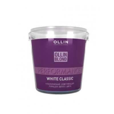 Ollin BLOND PERFORMANCE Классический осветляющий порошок белого цвета 500г