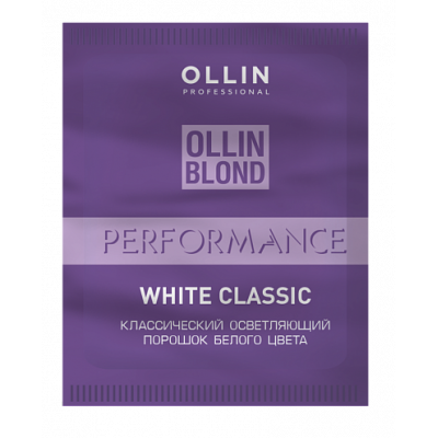 Ollin BLOND PERFORMANCE Классический осветляющий порошок белого цвета 30г