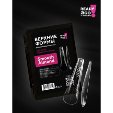 Ready2Go Верхние формы для наращивания Smooth Almond 140 шт