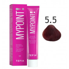 Tefia Mypoint Перманентная крем-краска для волос светлый брюнет красный 5.5 60мл