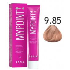 Tefia Mypoint Перманентная крем-краска для волос очень светлый блондин коричнево-красный 9.85 60мл