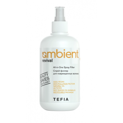 Tefia Ambient Revival Спрей-филлер для поврежденных волос 250 мл