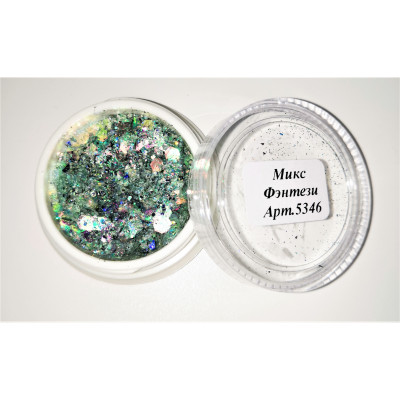 Микс фэнтези изумруд 5346