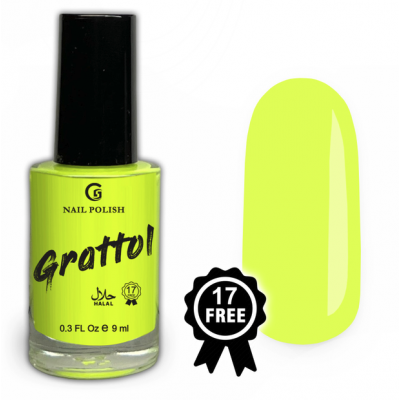 Grattol Гель-лак Color Crazy Yellow 9 мл