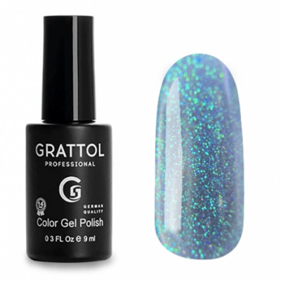 Grattol Гель-лак Opal Azure  9мл