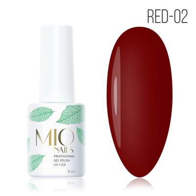 Mio Гель лак RED №2 8мл