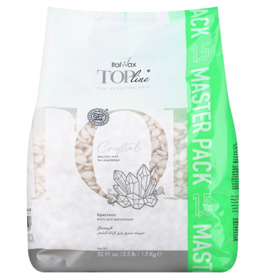 ItalWax Воск горячий Top Line Crystal( Кристал) гранулы 1,5кг