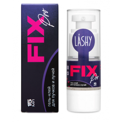 Lashy Гель-клей для пучков и лучей FIX PRO помпа 15 мл