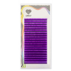 Lovely Ресницы Silicone C/0.07 10-14мм Purple