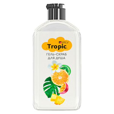 Milv Гель-скраб для душа "Tropic" 340мл