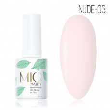 Mio Гель лак Nude №3 8мл