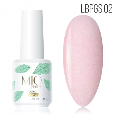 Mio Жидкий Polygel Shimer 02 15 мл