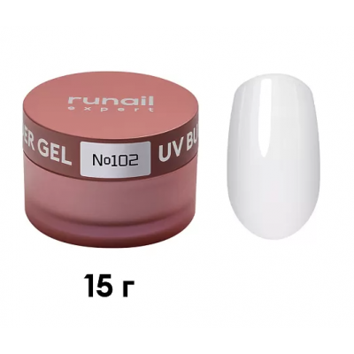 RuNail Гель моделирующий UV Builder gel №102 15г
