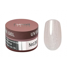 RuNail Гель моделирующий с шиммером UV Builder gel №139 15г