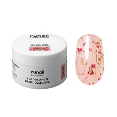 RuNail Гель для моделирования Build UV Gel HERB № 9978 15гр