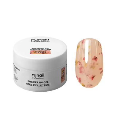 RuNail Гель для моделирования Build UV Gel HERB № 9980 15гр