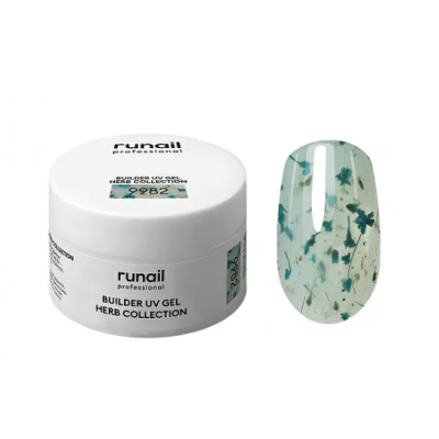 RuNail Гель для моделирования Build UV Gel HERB № 9982 15гр