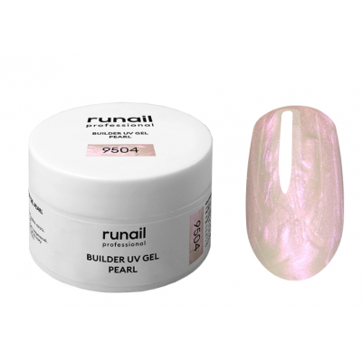RuNail Гель для моделирования Build UV Gel PEARL № 9504 15гр