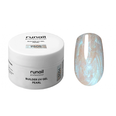RuNail Гель для моделирования Build UV Gel PEARL № 9505 15гр