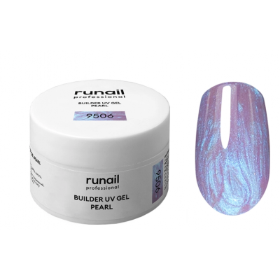RuNail Гель для моделирования Build UV Gel PEARL № 9506 15гр