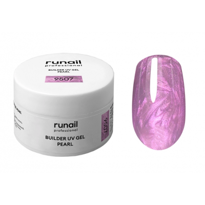 RuNail Гель для моделирования Build UV Gel PEARL № 9507 15гр