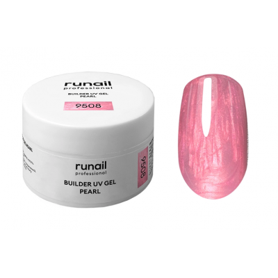 RuNail Гель для моделирования Build UV Gel PEARL № 9508 15гр
