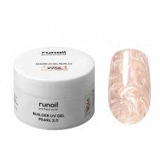 +RuNail Гель для моделирования BUILDER UV GEL PEARL 2.0 №9958 15г